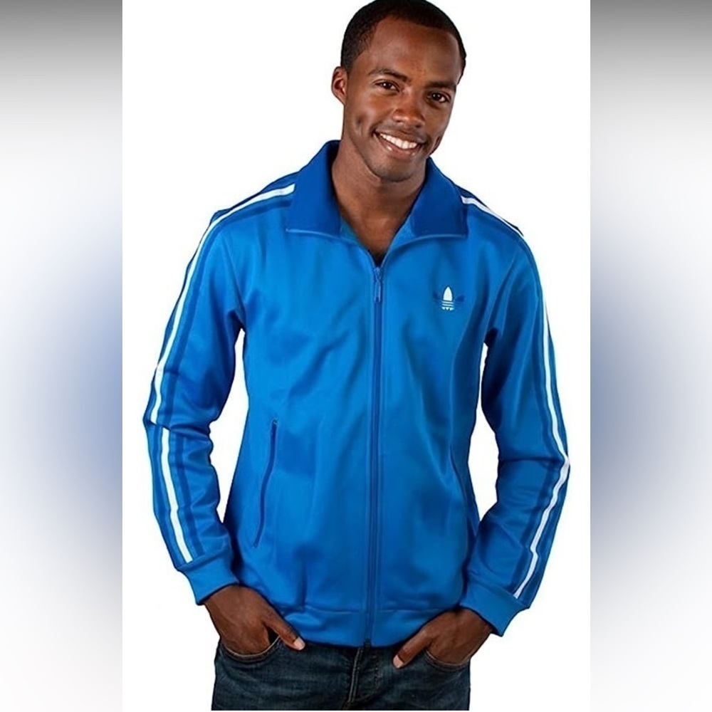 Adidas originals Firebird Track jacket blue men's medium